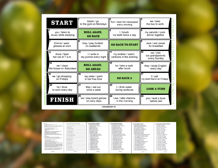 PRESENT SIMPLE 04 – nawyki i rutyny