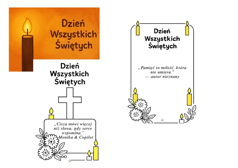 DZIEŃ WSZYSTKICH ŚWIĘTYCH