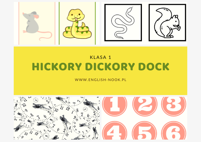 Hickory Dickory Dock - podawanie godzin