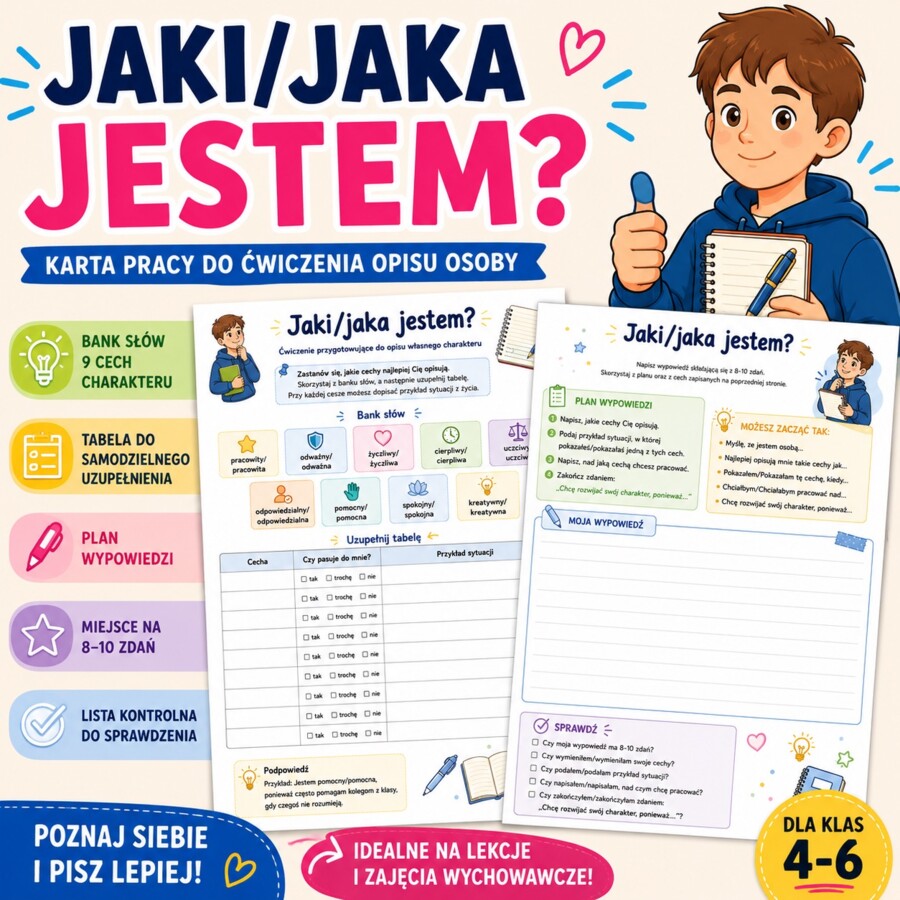 Jaki / jaka jestem?