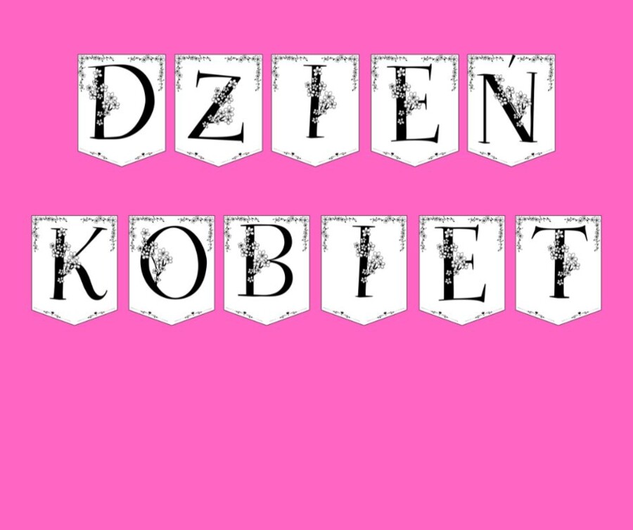 Girlanda DZIEŃ KOBIET