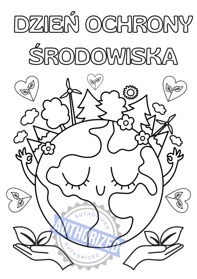 Dzień Ochrony Środowiska - Kolorowanka XXL