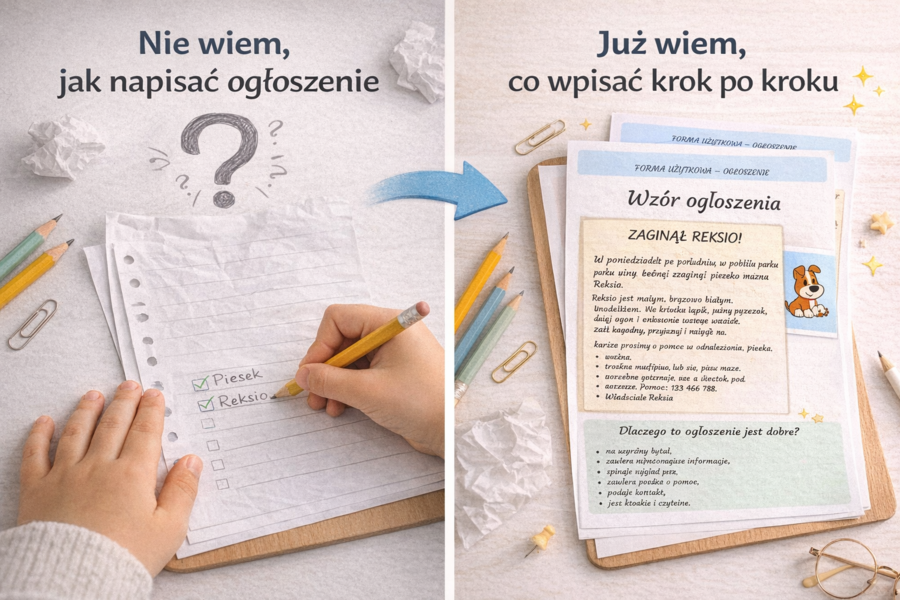 Ogłoszenie: Zaginął Reksio!