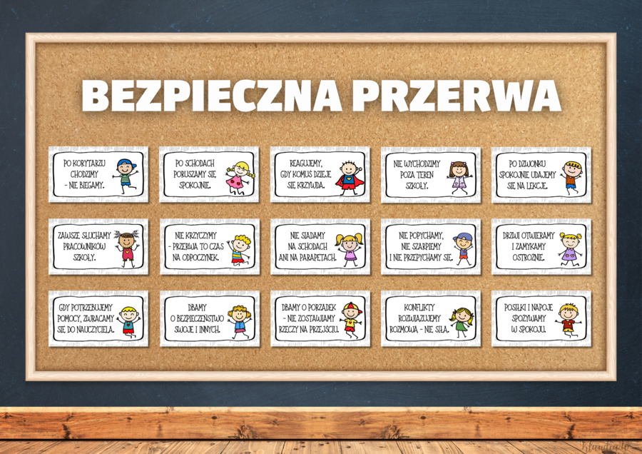 BEZPIECZNA PRZERWA - GAZETKA