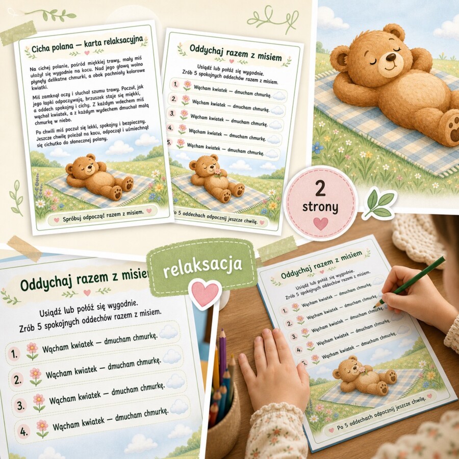 Cicha polana - karta relaksacyjna
