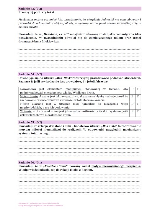 77 motywów do matury