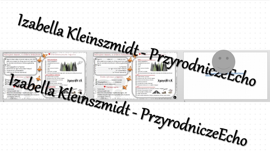 Minizestaw na temat „Mój region” – sketchnotka + karta pracy w power point + gratisowy link do prezentacji multimedialnej niekomercyjnej wykonanej w genial.ly do indywidualnego pobrania i użycia do celów niekomercyjnych. Geografia 7, „Mój region i moja m