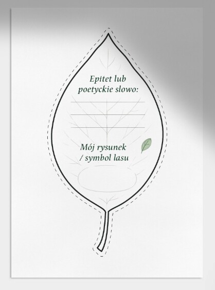 Scenariusz lekcji języka polskiego. "O lasach" ks. Jan Twardowski