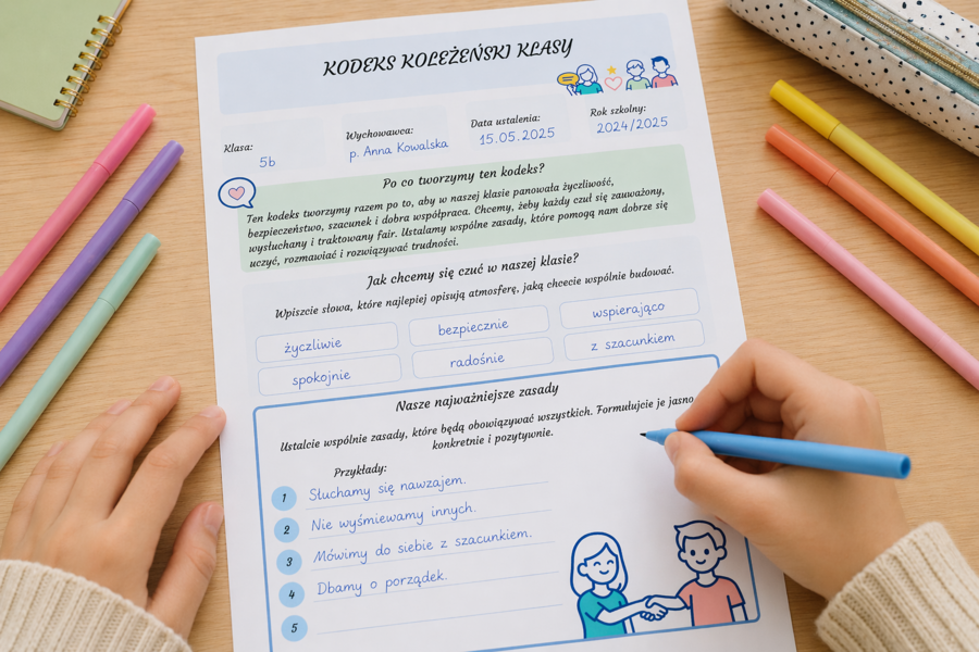 Kodeks koleżeński klasy
