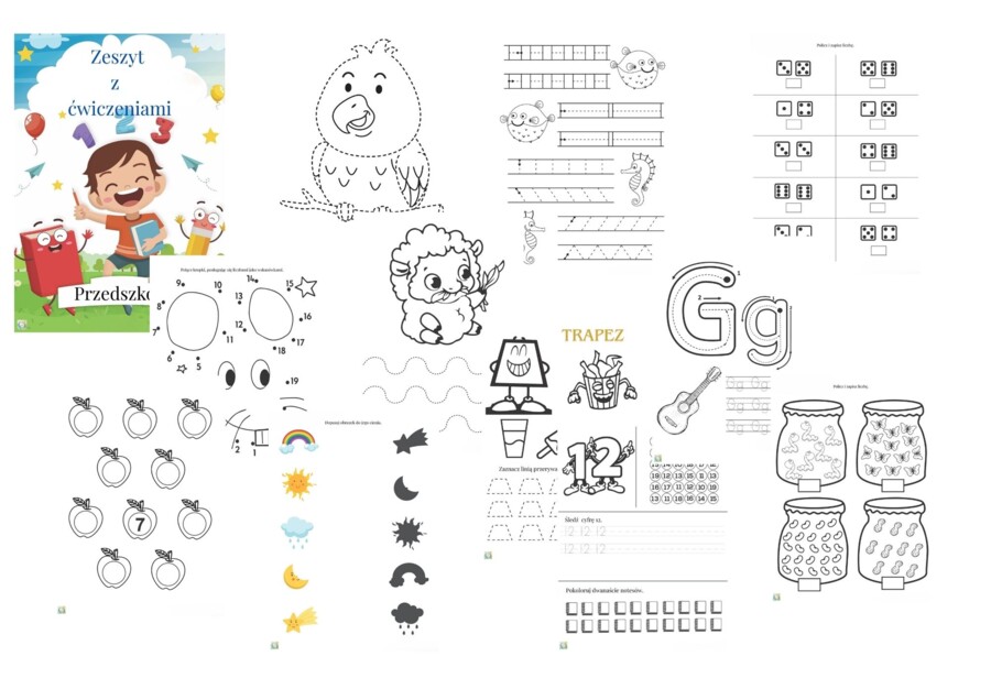 ZESZYT ĆWICZEŃ DLA PRZEDSZKOLAKÓW