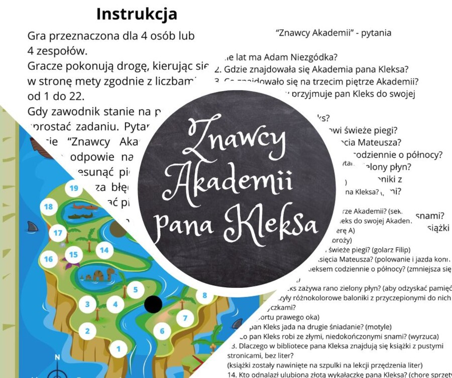 Gra "Znawcy Akademii pana Kleksa"