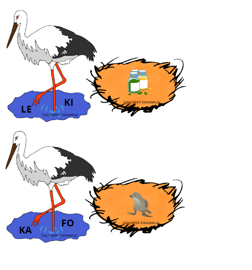 Czytanie z bocianem – nauka czytania