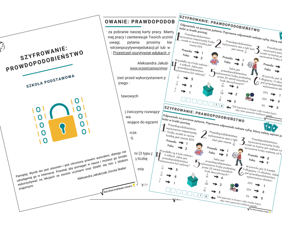 Prawdopodobieństwo - szyfrowanie