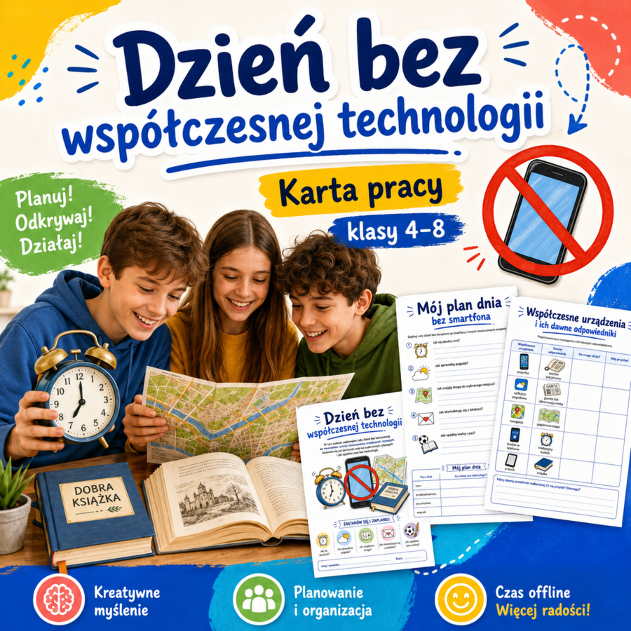 Dzień bez współczesnej technologii