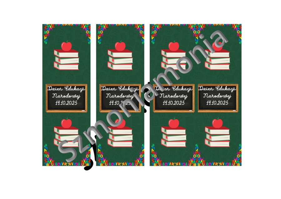 Zakładka na Dzień Edukacji Narodowej, Dzień Nauczyciela