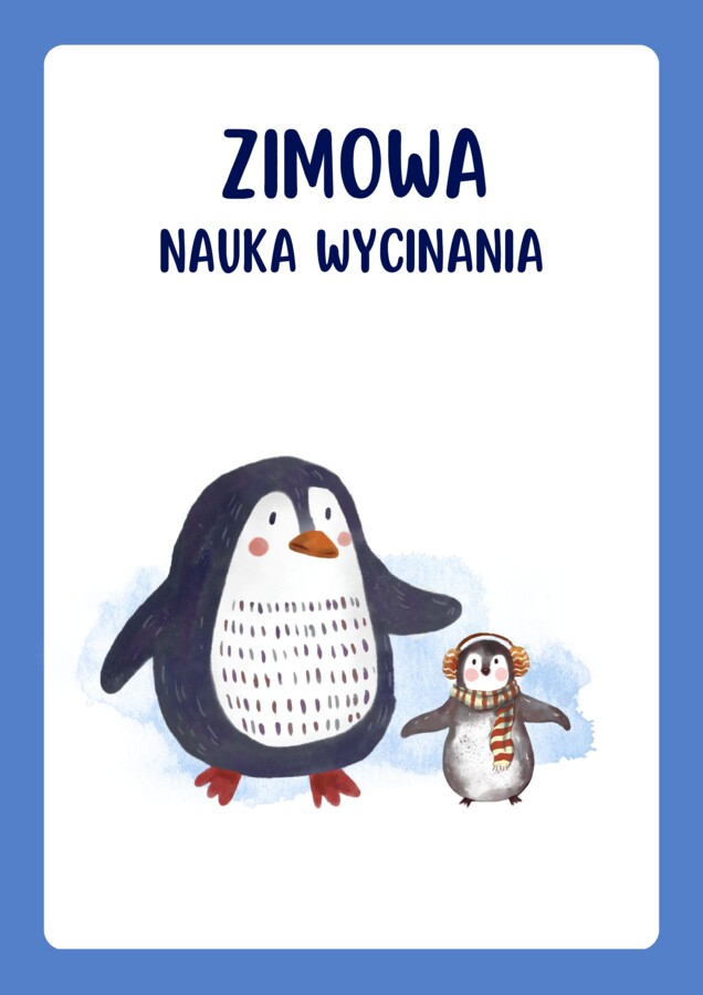 ❄️ Zimowe wycinanki