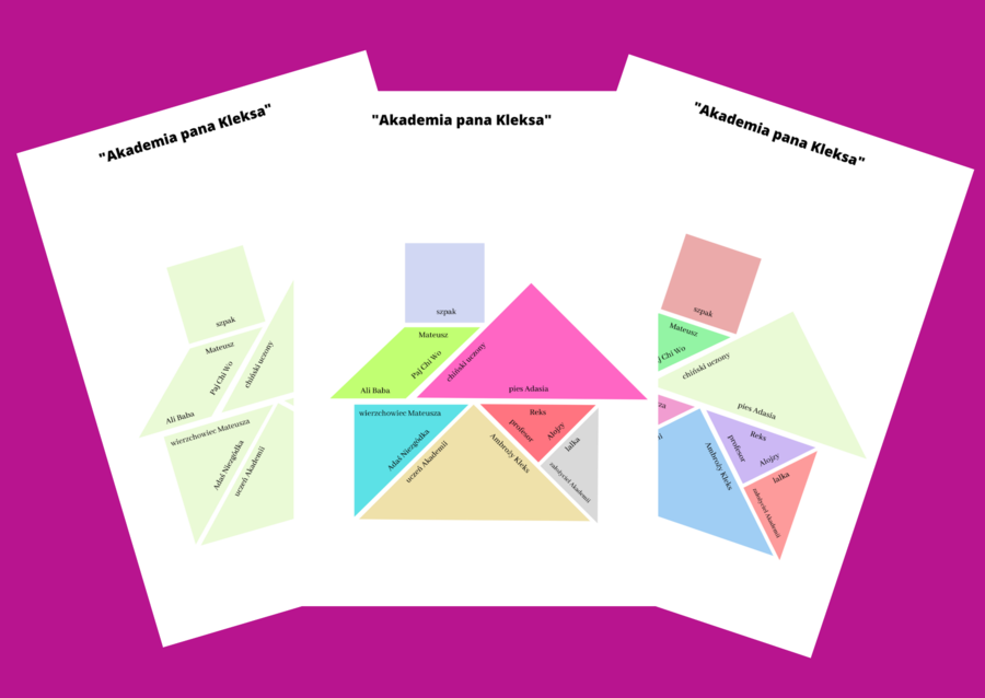 "AKADEMIA PANA KLEKSA" - tangram
