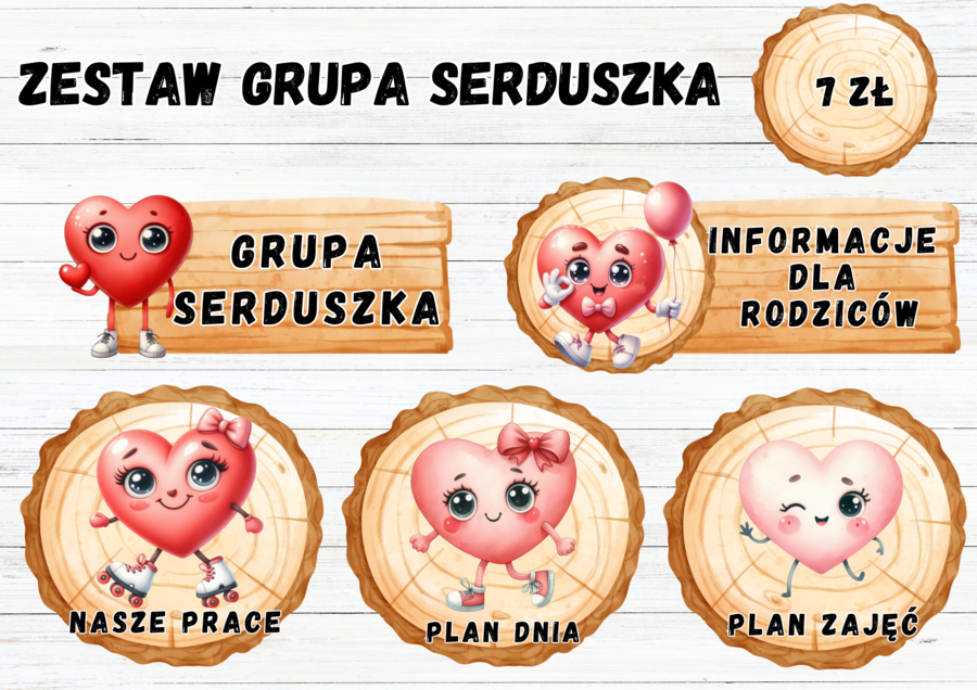 ZESTAW GRUPOWY "GRUPA SERDUSZKA"