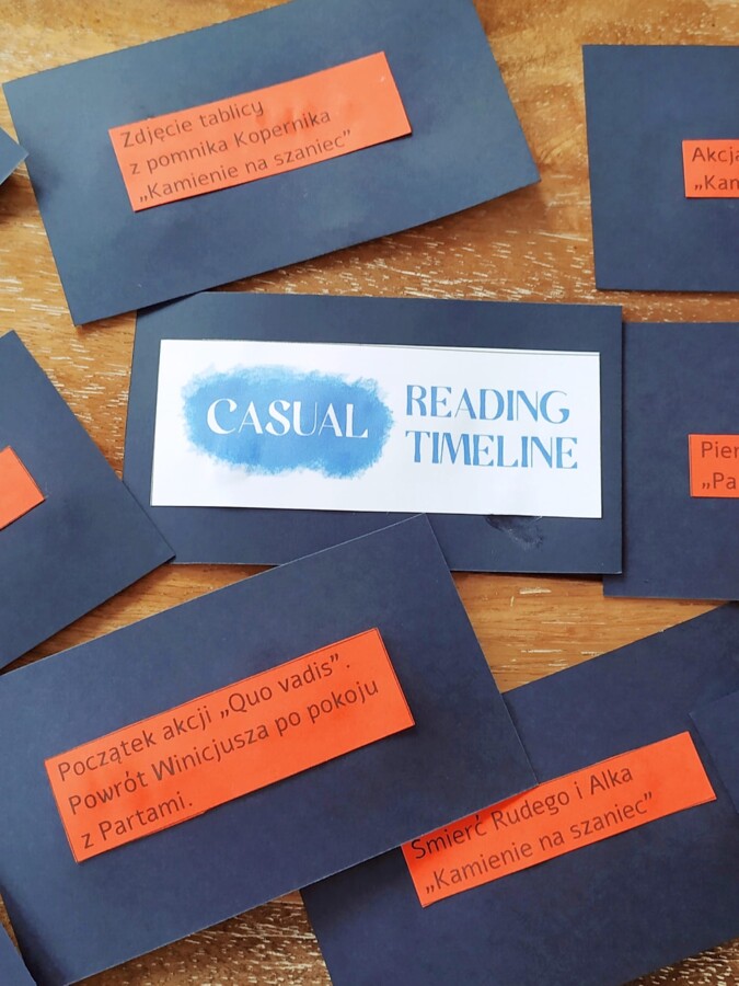 Casual Reading Timeline