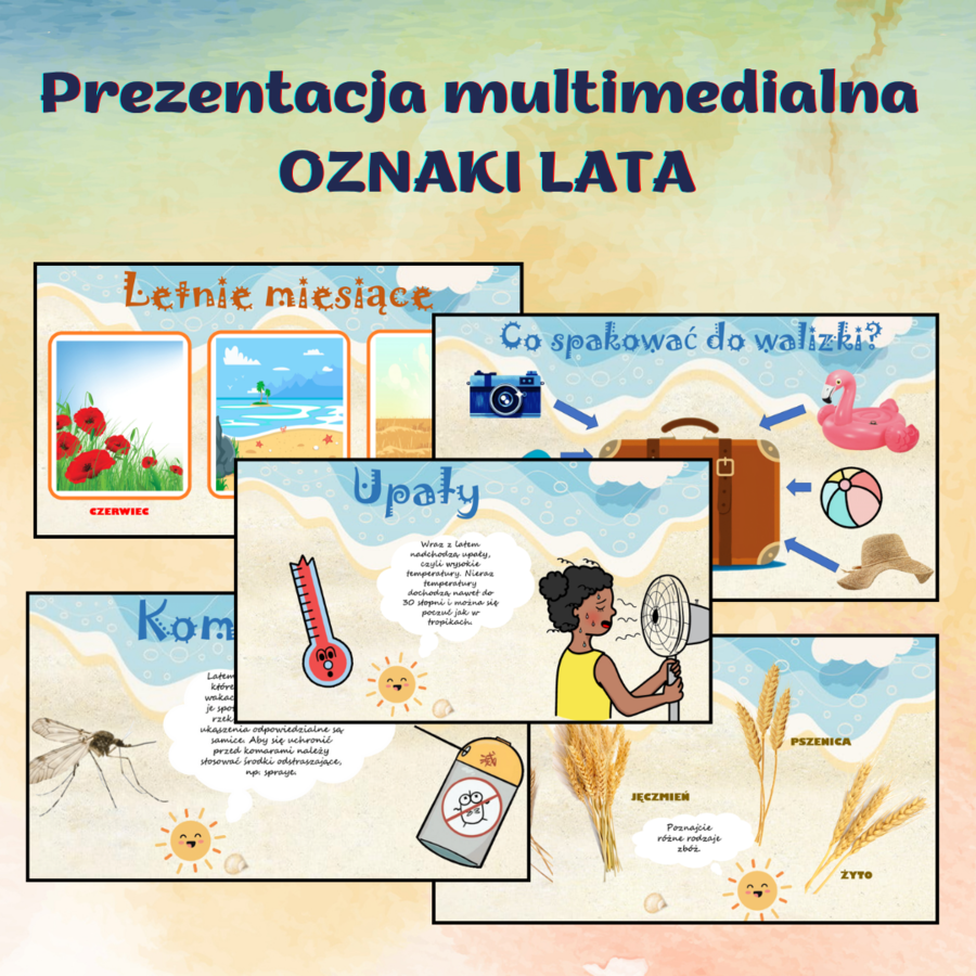 Prezentacja multimedialna OZNAKI LATA
