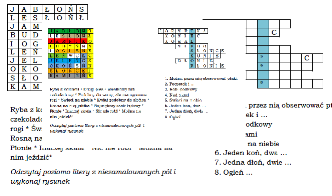 Wprowadzenie zmiękczeń ń oraz ni- łamigłówki