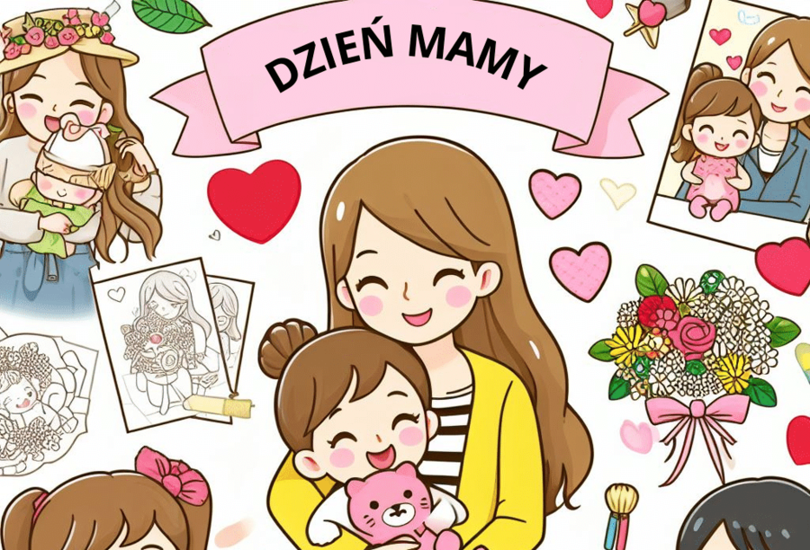 Plakat XXL z okazji Dnia Matki- 12x a4
