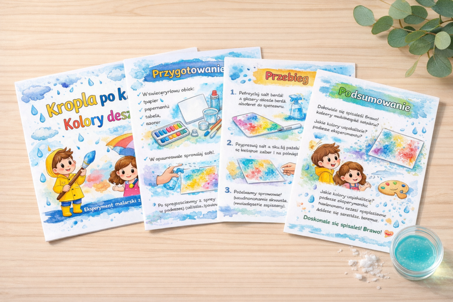 Kropla po kropli – kolory deszczu