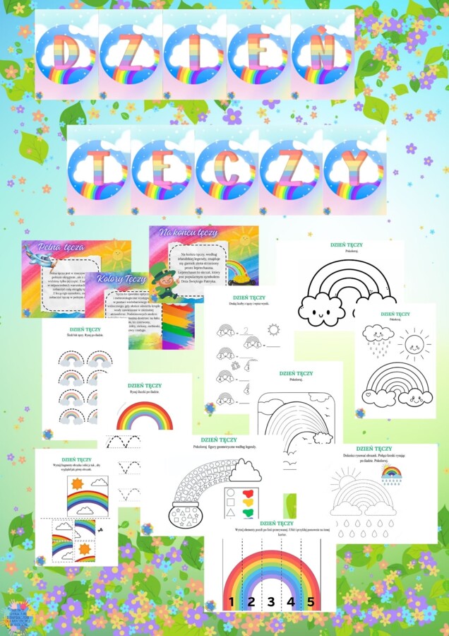 PAKIET MATERIAŁÓW NA MARZEC WEDŁUG KALENDARZA ŚWIĄT I DNI NIETYPOWYCH