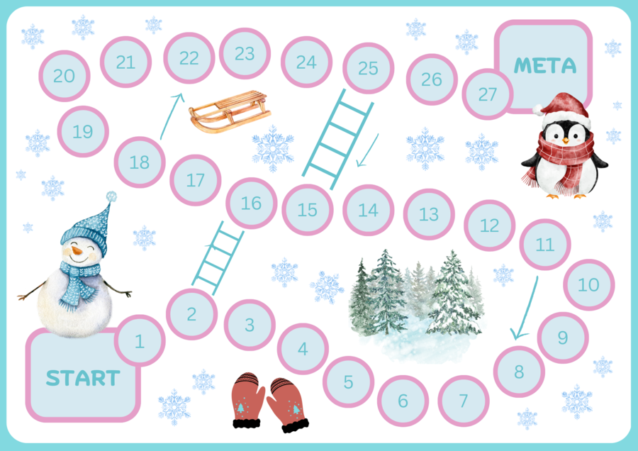 Zimowa gra ortograficzna- 27 pytań