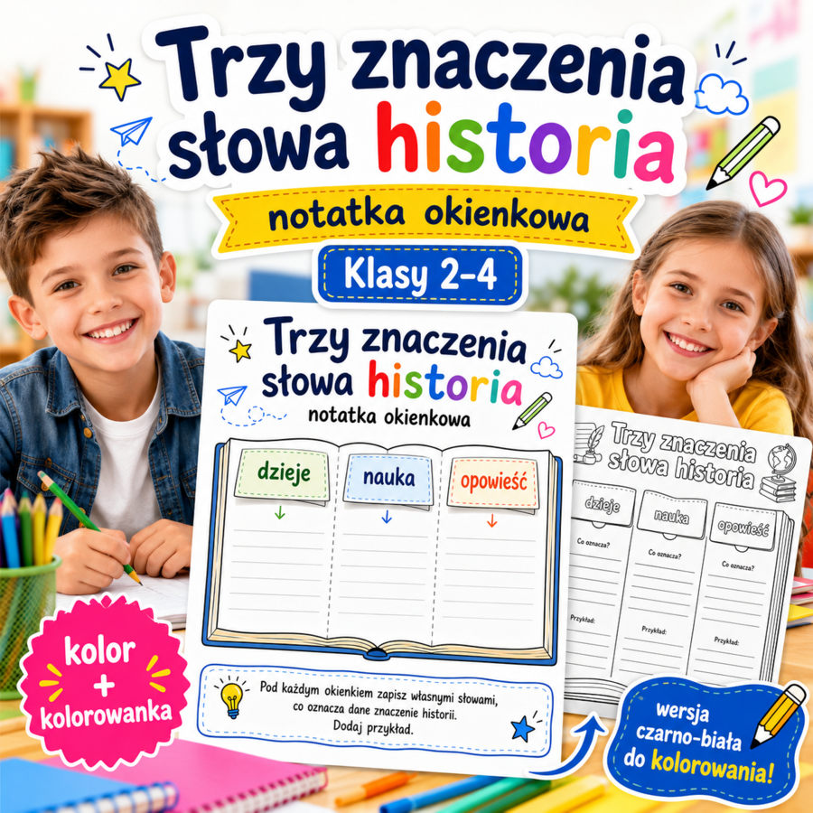 Trzy znaczenia słowa historia