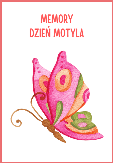 GRA MEMORY DZIEŃ MOTYLA