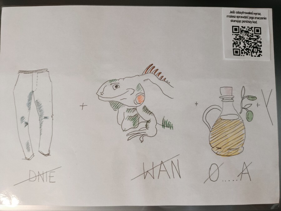 Rebusy z kodami QR na Międzynarodowy Dzień Języka Ojczystego