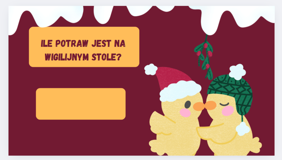 Quiz świąteczny