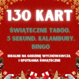 🎄 Zestaw Gier Świątecznych – Idealny na Godzinę Wychowawczą i Świąteczne Spotkania! 🎅