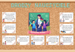 📚✨ Gazetka na Dzień Nauczyciela – 37 stron A4|Duży plakatat w zestawie| 9 planszy z życzeniami ✨📚