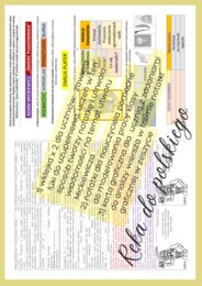 Wklejka i karta graficzna do analizy utworu ŚMIERĆ PUŁKOWNIKA oraz instrukcje dla nauczyciela do moderowania pracy z tekstem