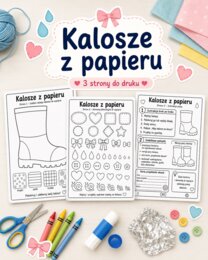 Kalosze z papieru