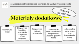 Stop wykluczaniu - duży pakiet materiałów - prezentacja, scenariusz, działania szkolne, edytowalne karty