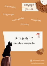 Gra Zgadnij, kim jestem, narzędnik - JPJO A0