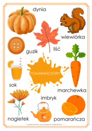 Plansze demonstracyjne - wesołe kolory