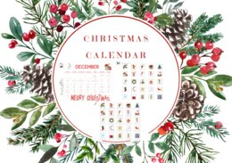 Christmas Calendar - kalendarz grudzień