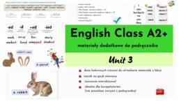 English Class A2+, unit 3, materiały dodatkowe, no-prep, Past Simple, animals
