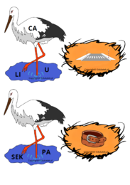 Czytanie z bocianem – nauka czytania