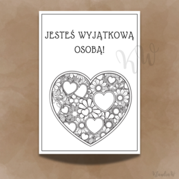 Walentynki - gotowy zestaw materiałów do druku (PDF)