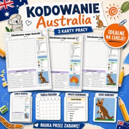 Zakodowana mapa Australii