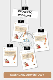 KALENDARZ ADWENTOWY- ciekawe narzędzie do omawiania lektury ,,Opowieść wigilijna"