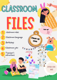 Start of year - complete classroom files