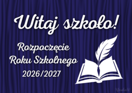 Dekoracja „WITAJ SZKOŁO! - Rozpoczęcie Roku Szkolnego 2026/2027”