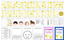 Dzień Uśmiechu - Girlanda, dyplom, zadania