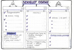 Szkielet osiowy - klasa 7 - kolor